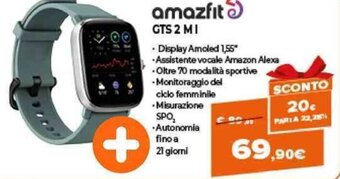 Expert amazfit GTS 2 Mini offerta