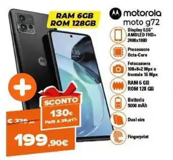 Expert motorola moto g72 offerta