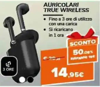 Expert Area Auricolari True Wireless offerta