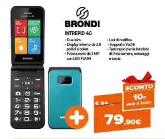 Expert Brondi Intrepid 4G offerta