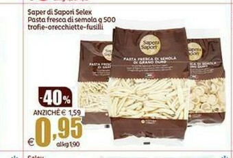 Elite Sapori Pasta fresca offerta