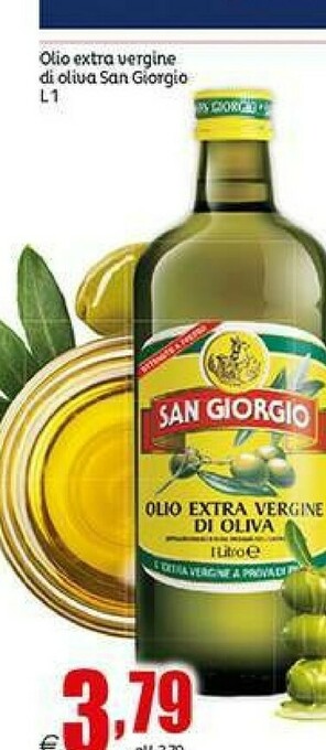 Elite San giorgio Olio extravergine di oliva offerta