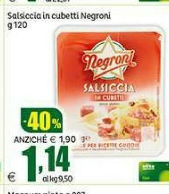 Elite Negroni Pancetta offerta