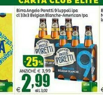 Elite Blanche Birra offerta