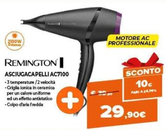 Expert Remington Asciugacapelli AC7100 offerta