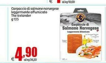 The icelander Salmone affumicato