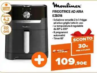 Expert Moulinex Friggitrice Ad Aria EZ5018 offerta