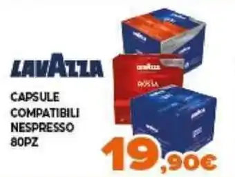 Expert Lavazza Capsule Compatibili Nespresso 80pz offerta