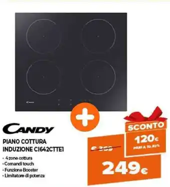 Expert Candy Piano Cottura Induzione CI642CTTE1 offerta