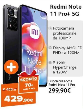 Expert Redmi Note 11 Pro+ 5G offerta