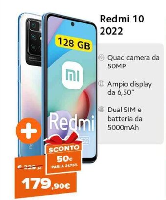 Expert Redmi 10 2022 offerta