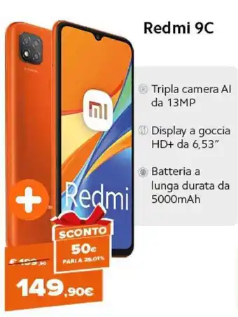 Expert Redmi 9C offerta