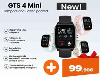 Expert amazfit GTS 4 Mini offerta