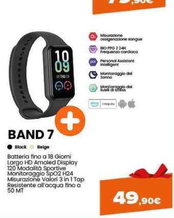 Expert amazfit Band 7 offerta