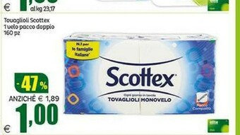 Elite Scottex Tovaglioli offerta