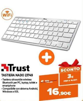 Expert Trust Tastiera Nado 23749 offerta