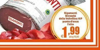 Elite Rigamonti Bresaola Della Valtellina Igp offerta