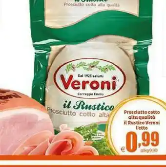 Elite Veroni Prosciutto Cotto offerta