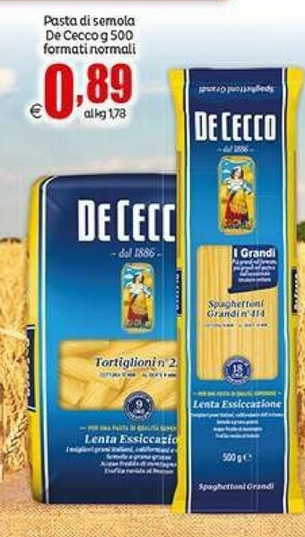 Elite De Cecco Pasta di semola offerta