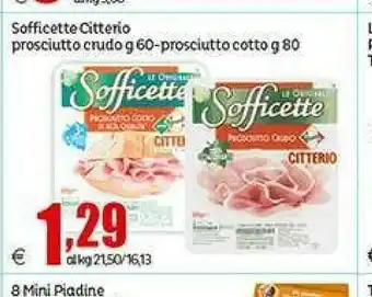Elite Citterio Prosciutto crudo offerta