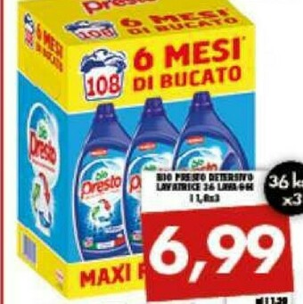 Gros Detersivo lavatrice offerta