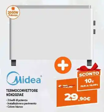 Expert Midea Termoconvettore NDK2021AE offerta