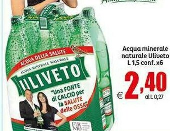 Elite Uliveto Acqua offerta