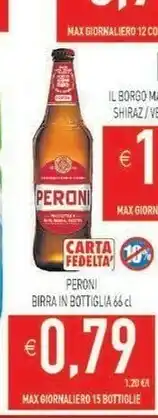Gros Peroni Birra 660 G(ml) offerta