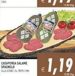 Gros Casaponsa Salame Spagnolo offerta