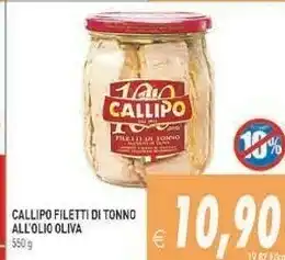 Gros Callipo Filetti Di Tonno All'olio Oliva offerta