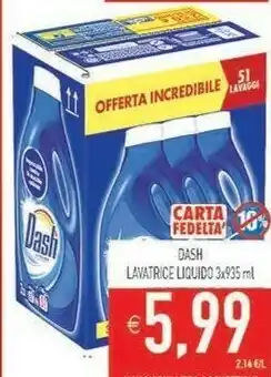 Dash Dash Lavatrice Liquido