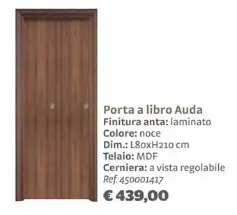 Bricocenter Porta a libro auda offerta
