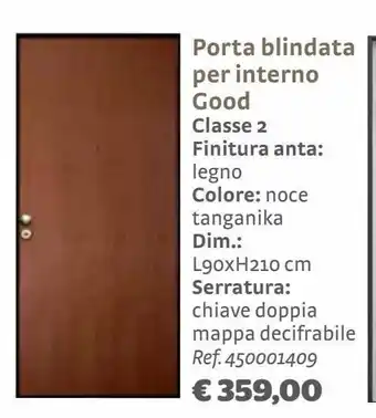 Bricocenter Porta blindata per interno good offerta