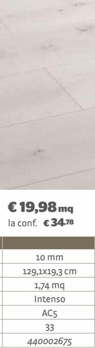 Bricocenter Pavimento nisbet offerta