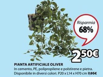 JYSK Pianta artificiale oliver offerta