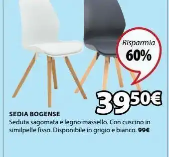 JYSK Sedia bogense offerta