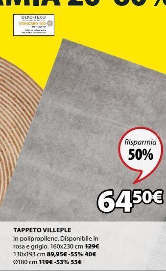 JYSK Tappeto villeple offerta