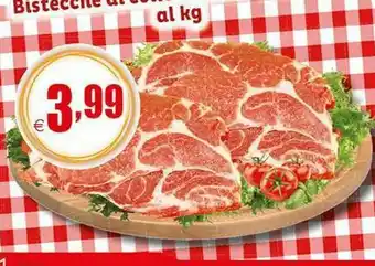 Elite Bistecche Di Collo Di Suino Disossate offerta