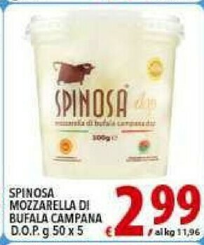 Gros Spinosa Mozzarella di bufala offerta