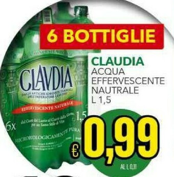 Gros Clavdia Acqua offerta