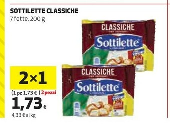 Ipercoop Sottilette offerta