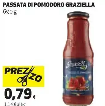 Ipercoop Graziella Passata di pomodoro offerta
