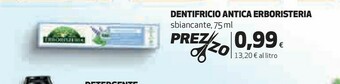 Ipercoop Dentifricio offerta