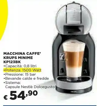 Ipercoop Krups Macchina del caffè offerta