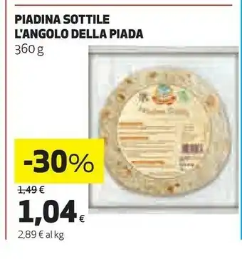 L'angolo della piada Piadine