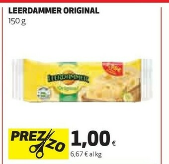 Ipercoop Leerdammer Formaggio offerta