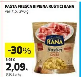 Ipercoop Rana Pasta ripiena offerta