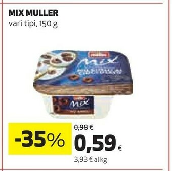 Ipercoop Muller Yogurt offerta