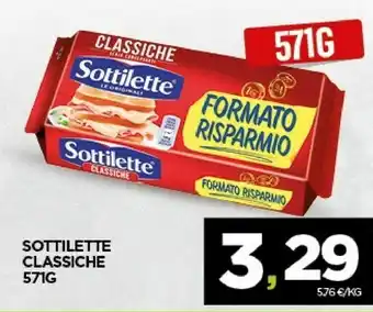 Interspar Formato Risparmio Sottilette Classiche offerta