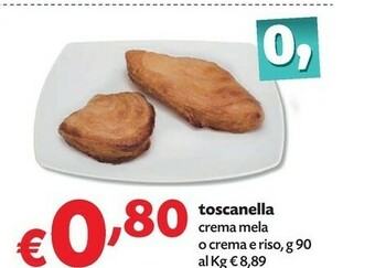 Pam Toscanella Crema Mela offerta